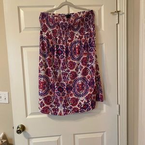 Strapless Lane Bryant Dress Size 18/20
